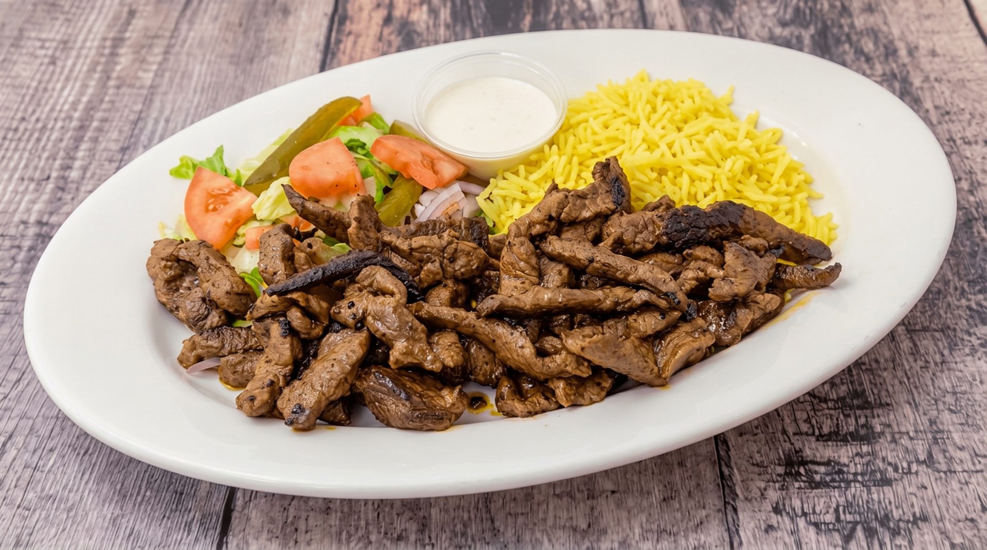 Halal shawarma, wraps, and more